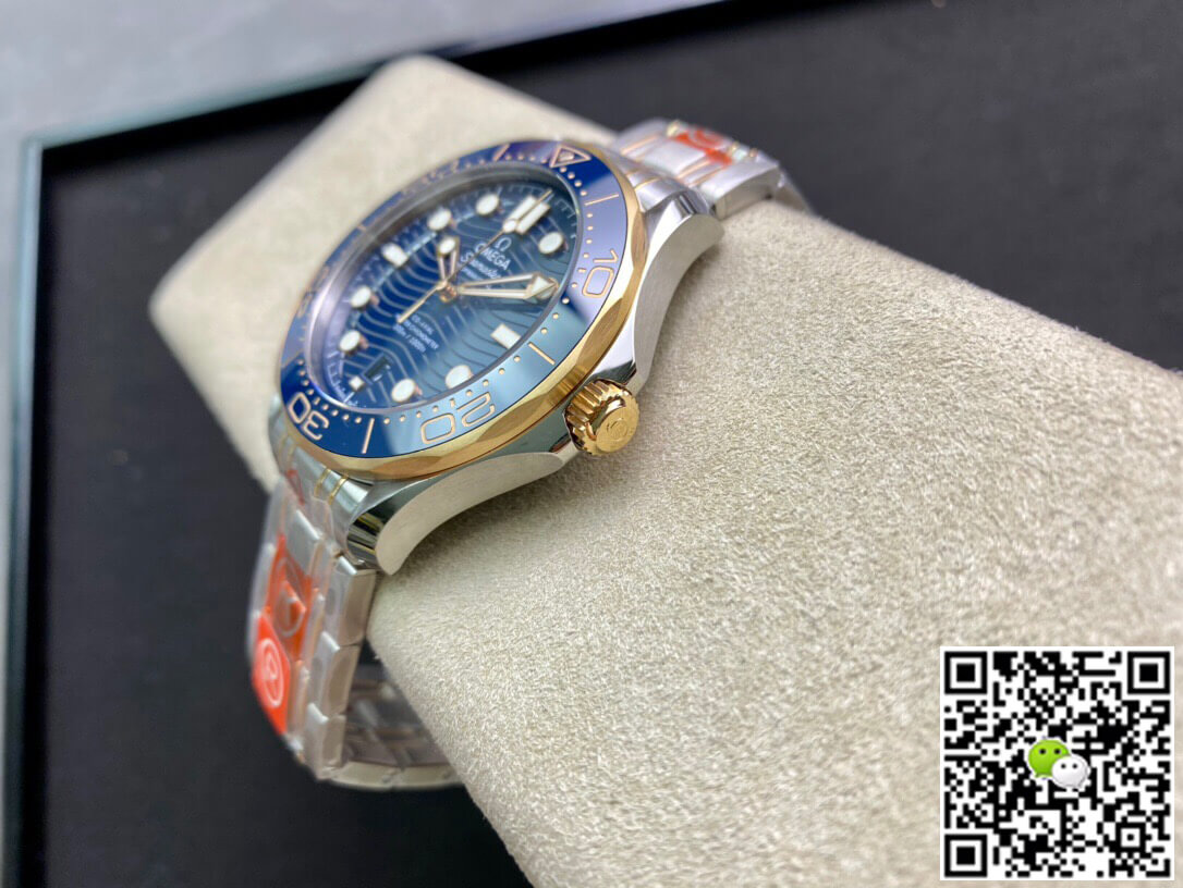 Best Replica Replica Omega Seamaster Diver 300M 210.20.42.20.03.001 1:1 Best Edition OR Factory Blue Dial - Colareps