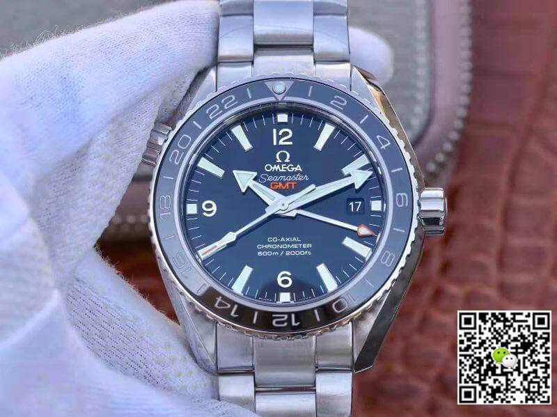 Best Replica Replica Omega Seamaster Planet Ocean 232.90.44.22.03.001 VS Factory 1:1 Best Edition Swiss ETA8605 Blue Dial - Colareps