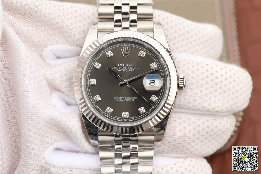 Best Replica Replica Rolex Datejust M126334-0006 1:1 Best Edition EW Factory Grey Dial - Colareps
