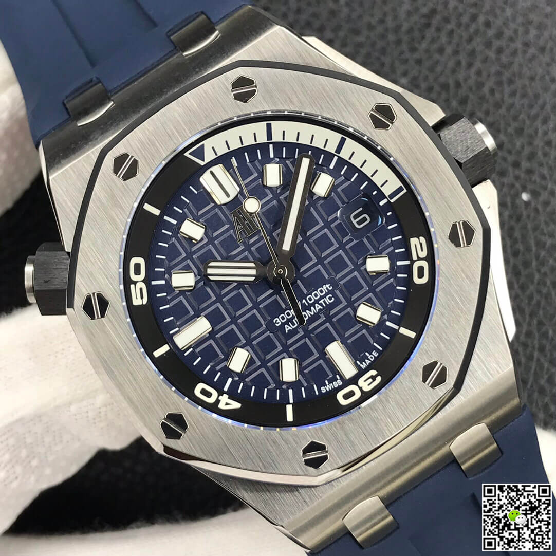 Best Replica Replica Audemars Piguet Royal Oak Offshore 15720ST.OO.A027CA.01 1:1 Best Edition BF Factory Blue Dial - Colareps