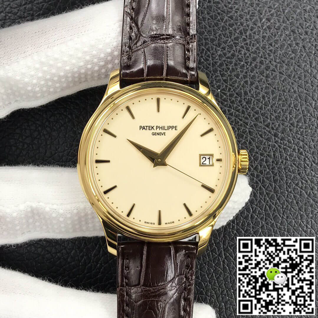 Best Replica Replica Patek Philippe Calatrava 5227J-001 1:1 Best Edition 3K Factory Yellow Gold - Colareps