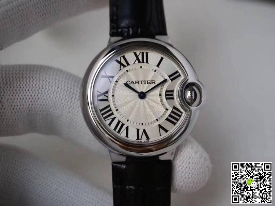 Best Replica Replica Ballon Bleu De Cartier WE902073 33MM V6 Factory 1:1 Best Edition Swiss ETA076 - Colareps