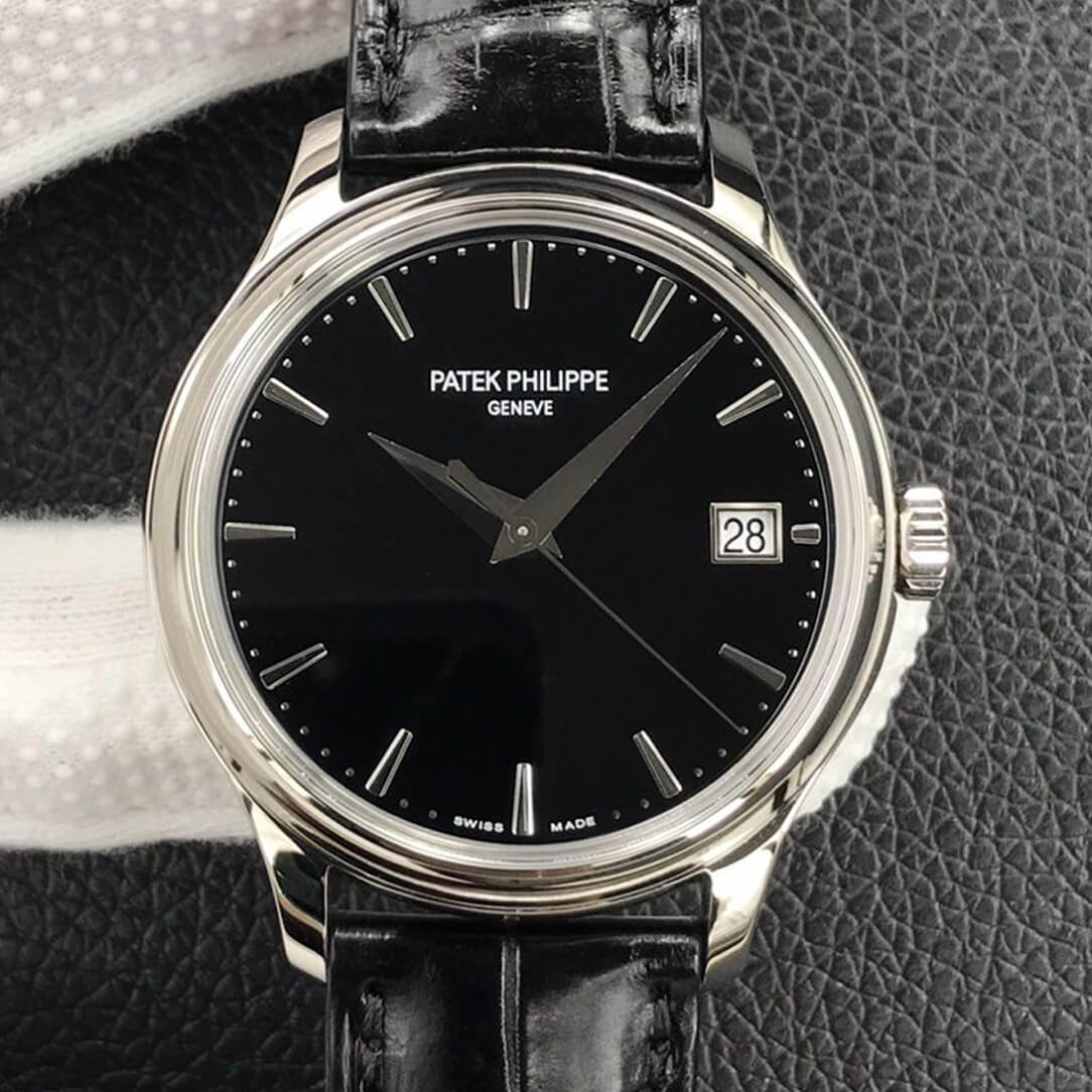 Best Replica Replica Patek Philippe Calatrava 5227G-010 1:1 Best Edition 3K Factory Black Dial - Colareps