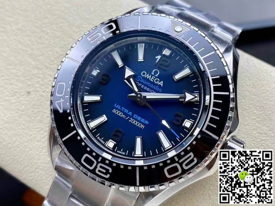 Best Replica Replica Omega Seamaster 215.30.46.21.03.001 1:1 Best Edition VS Factory Blue Dial - Colareps