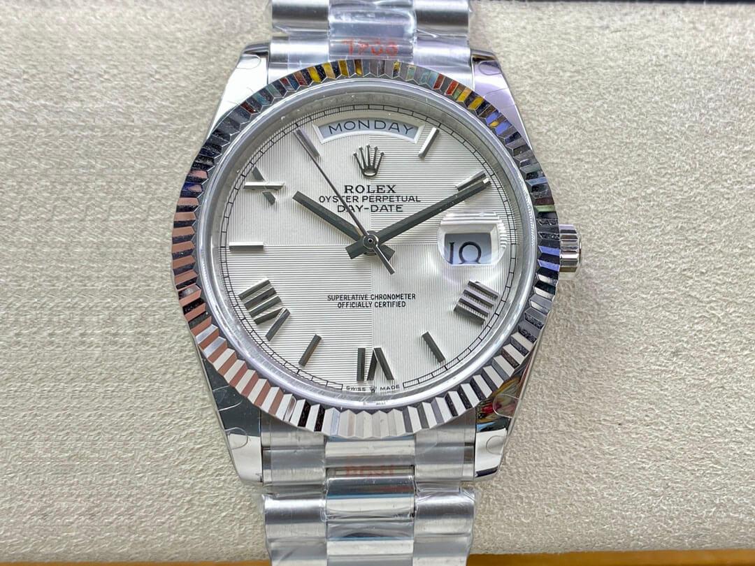 Best Replica Replica Rolex Day Date 228239-83419 1:1 Best Edition EW Factory Stainless Steel - Colareps