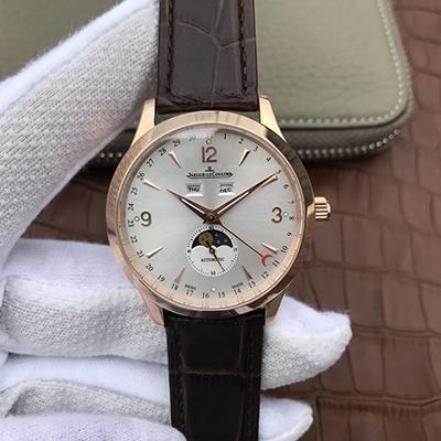 Best Replica Replica Jaeger-LeCoultre Master Calendar 1552520 KM Factory 39mm 1:1 Best Edition Swiss ETA866 18K rose gold - Colareps