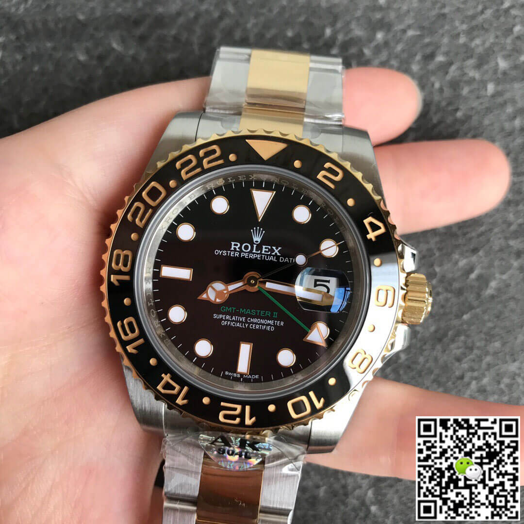 Best Replica Replica Rolex GMT Master II 116713-LN-78203 1:1 Best Edition AR Factory Black Dial - Colareps