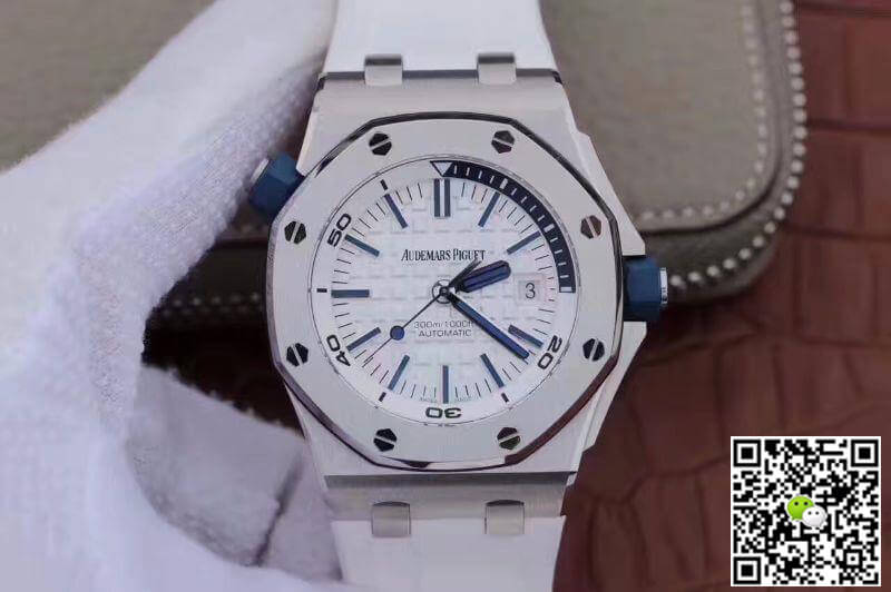 Best Replica Replica Audemars Piguet Royal Oak Offshore Diver 15710ST.OO.A010CA.01 JF Factory Men Watches 1:1 Best Edition Swiss ETA3120 - Colareps