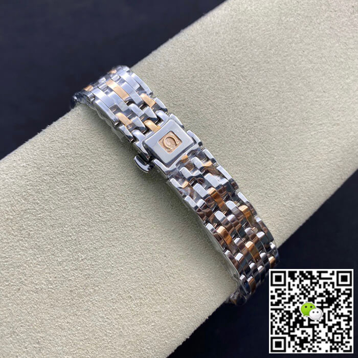 Best Replica Replica Omega De Ville 1:1 Best Edition MKS Factory Rose Gold Diamond Dial - Colareps