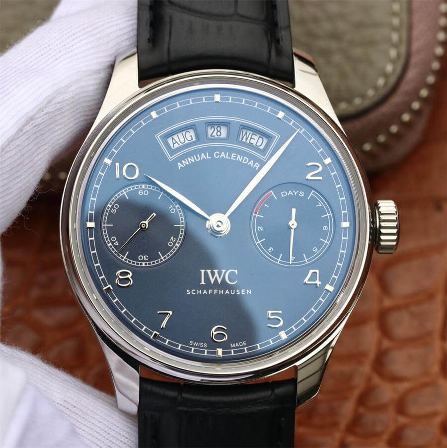 Best Replica Replica IWC Portugieser IW503502 1:1 Best Edition ZF Factory Blue Dial - Colareps