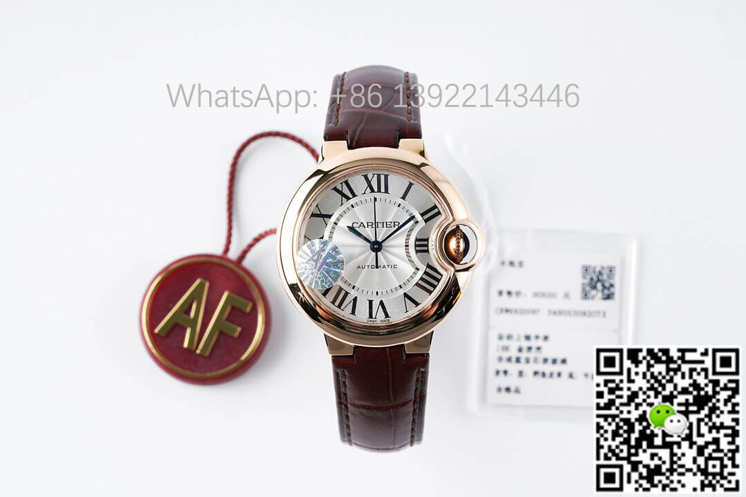 Best Replica Replica Ballon Bleu De Cartier W6920097 1:1 Best Edition AF Factory Rose Gold - Colareps