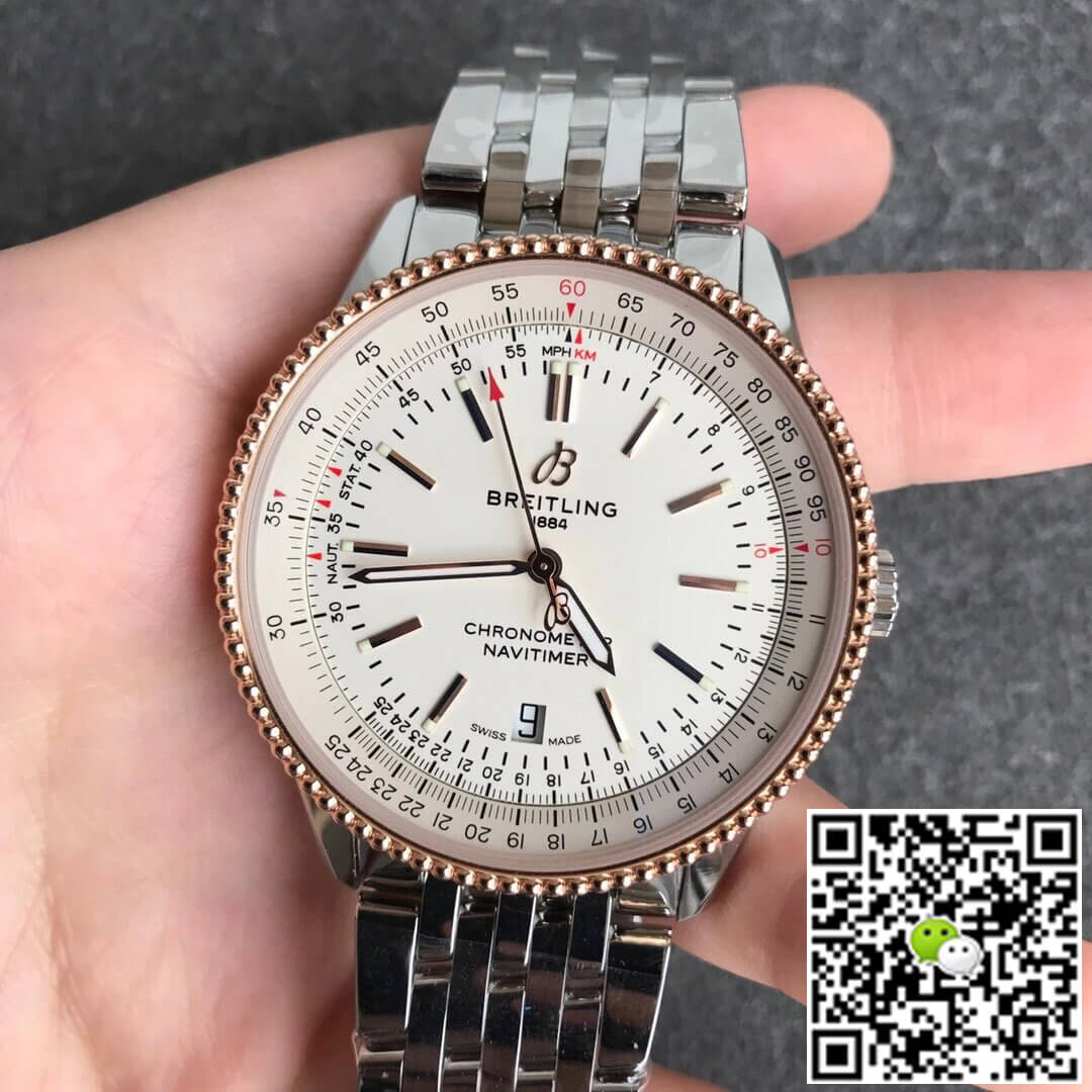 Best Replica Replica Breitling Navitimer 1 U17326211G1A1 1:1 Best Edition V7 Factory White Dial - Colareps