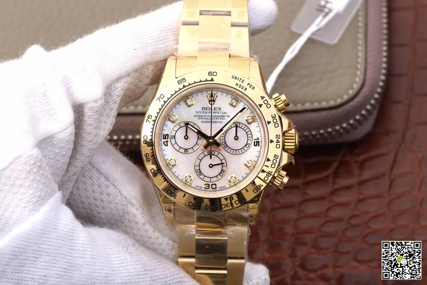 Best Replica Replica Rolex Daytona Cosmograph 116528-78598 1:1 Best Edition JH Factory Diamonds Dial - Colareps