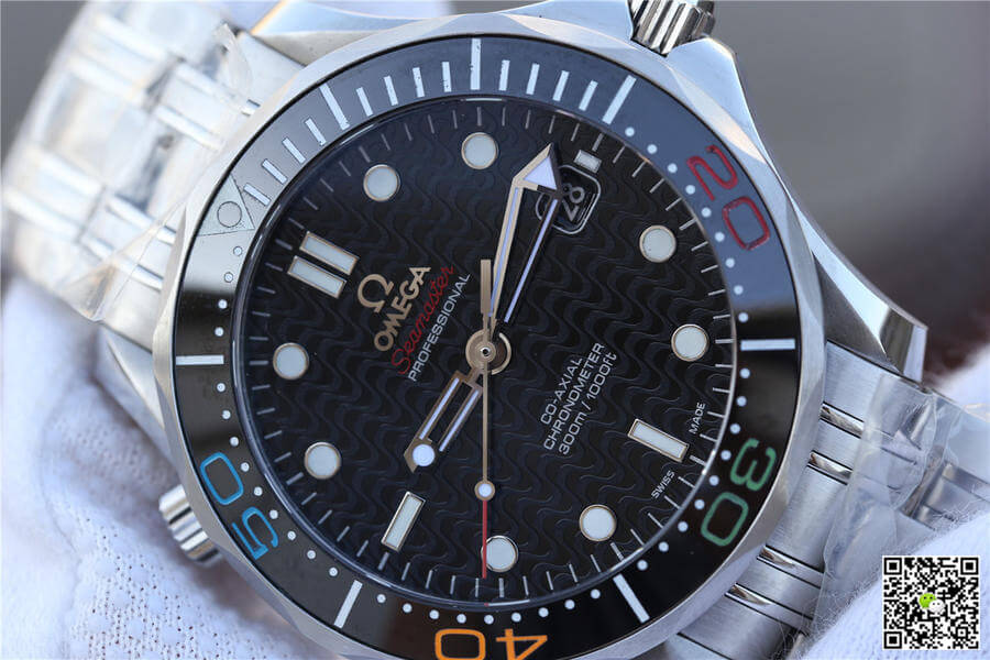 Best Replica Replica Omega Seamaster Diver 300M 522.30.41.20.01.001 1:1 Best Edition V6 Factory Black Dial - Colareps