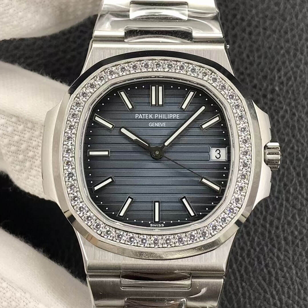 Best Replica Replica Patek Philippe Nautilus 5713/1G-010 1:1 Best Edition 3K Factory Blue Dial - Colareps