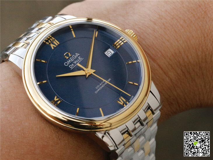 Best Replica Replica Omega De Ville 424.20.37.20.03.001 1:1 Best Edition TW Factory Yellow Gold - Colareps