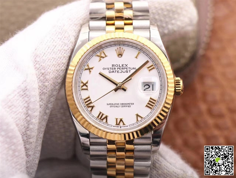 Best Replica Replica Rolex Datejust M126233-0029 1:1 Best Edition White Dial - Colareps