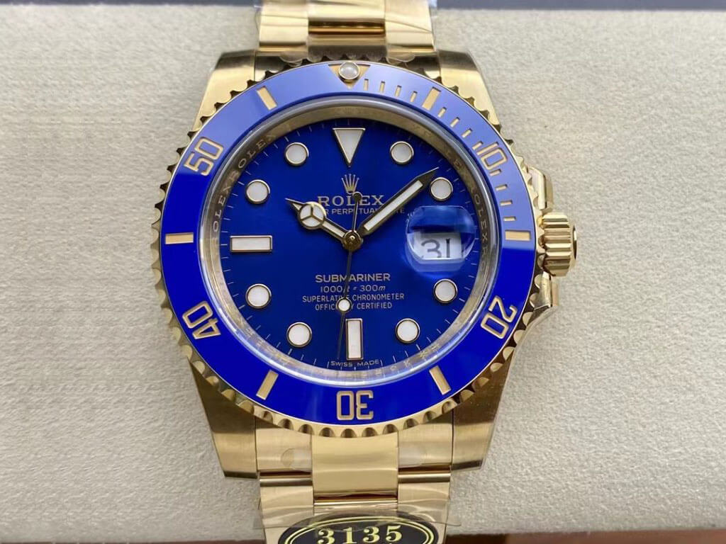 Best Replica Replica Rolex Submariner M116618LB-0003 1:1 Best Edition Clean Factory Blue Dial - Colareps
