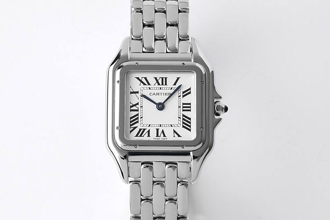 Best Replica Replica Panthere De Cartier WSPN0007 27MM 1:1 Best Edition BV Factory White Dial - Colareps