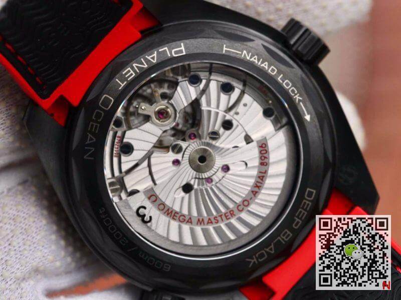 Best Replica Replica Omega Seamaster Planet Ocean 215.92.46.22.01.003 VS Factory 1:1 Best Edition Swiss ETA8906 Black Nylon Strap - Colareps