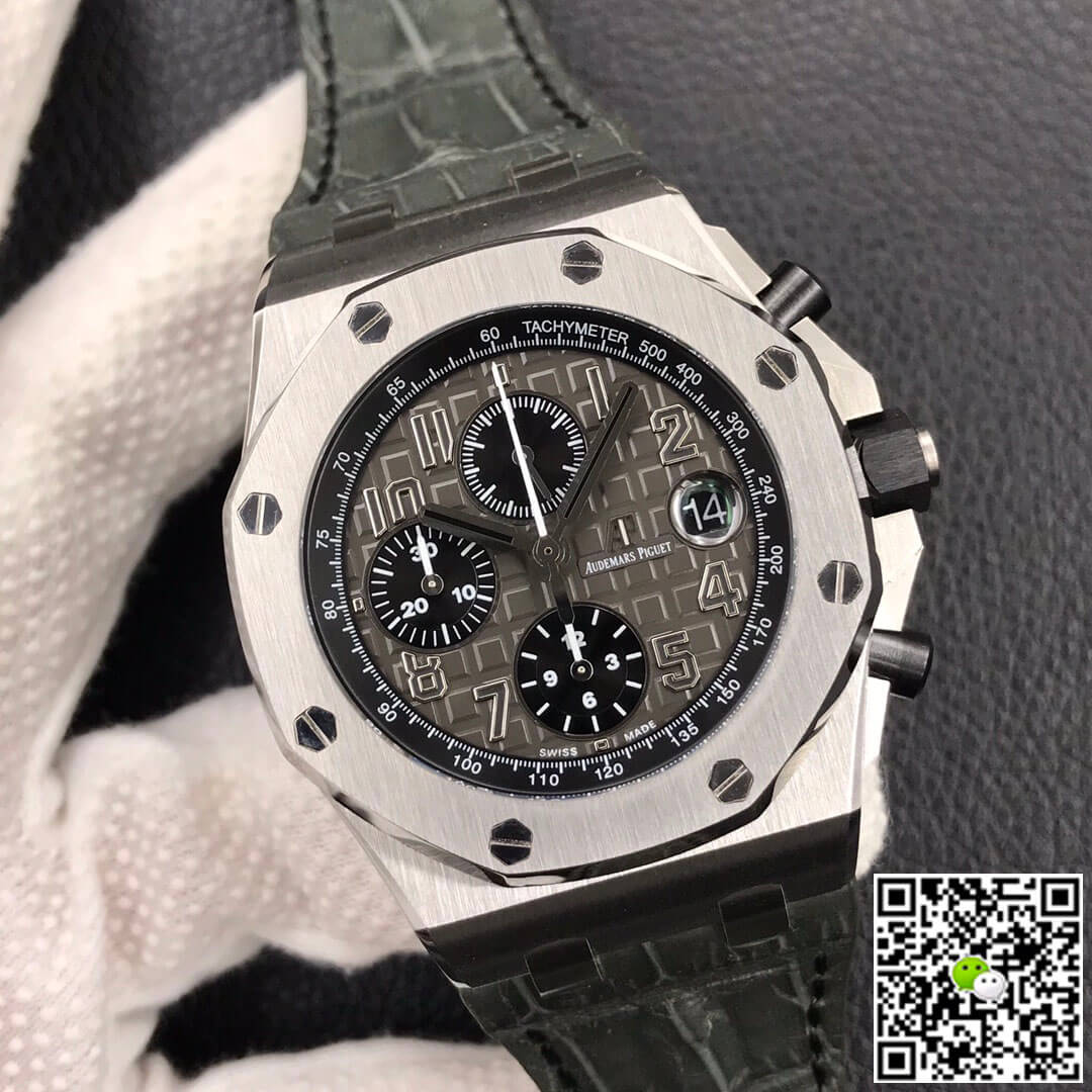 Best Replica Replica Audemars Piguet Royal Oak Offshore 26470ST.OO.A104CR.01 1:1 Best Edition JF Factory Dark Grey Dial - Colareps