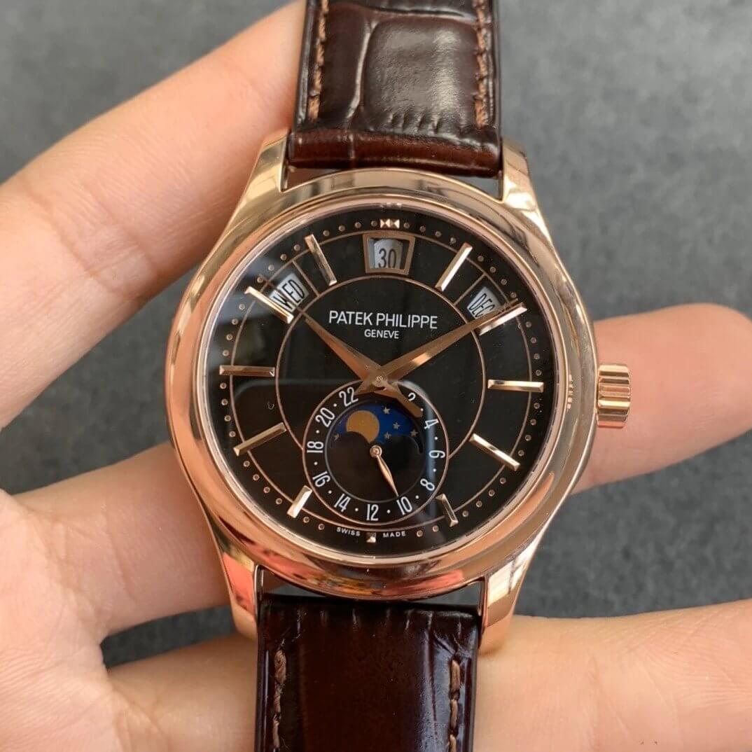 Best Replica Replica Patek Philippe Complications 5205R-010 1:1 Best Edition GR Factory Black Dial - Colareps