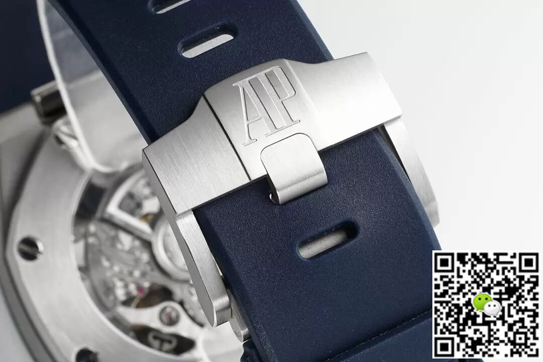 Best Replica Replica Audemars Piguet Royal Oak Offshore 26420TI.OO.A027CA.01 1:1 Best Edition APF Factory Blue Dial - Colareps
