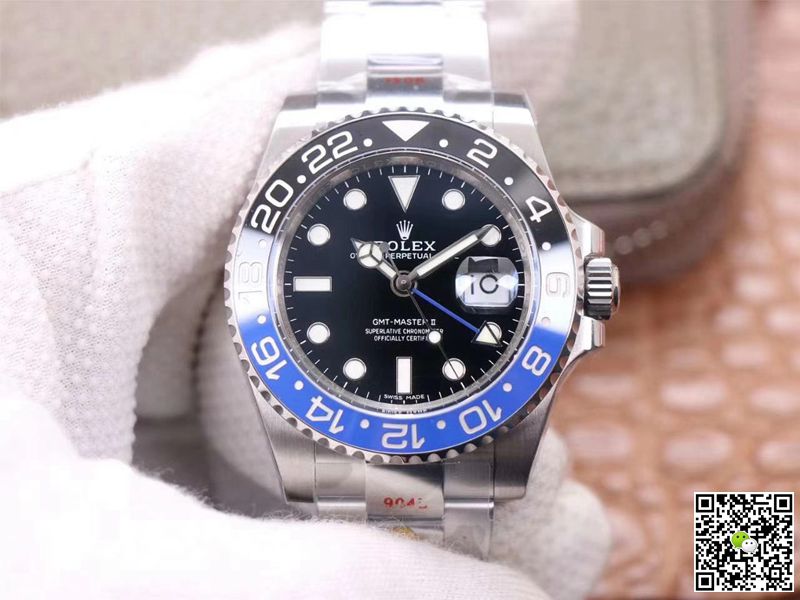 Best Replica Replica Rolex GMT Master II 116710BLNR-78200 1:1 Best Edition Noob Factory V11 Blue Needle Swiss ETA3186 - Colareps