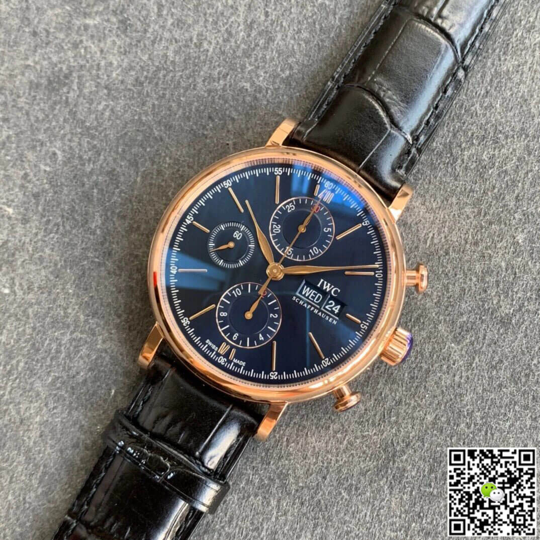 Best Replica Replica IWC Portofino IW391035 1:1 Best Edition ZF Factory Blue Dial - Colareps