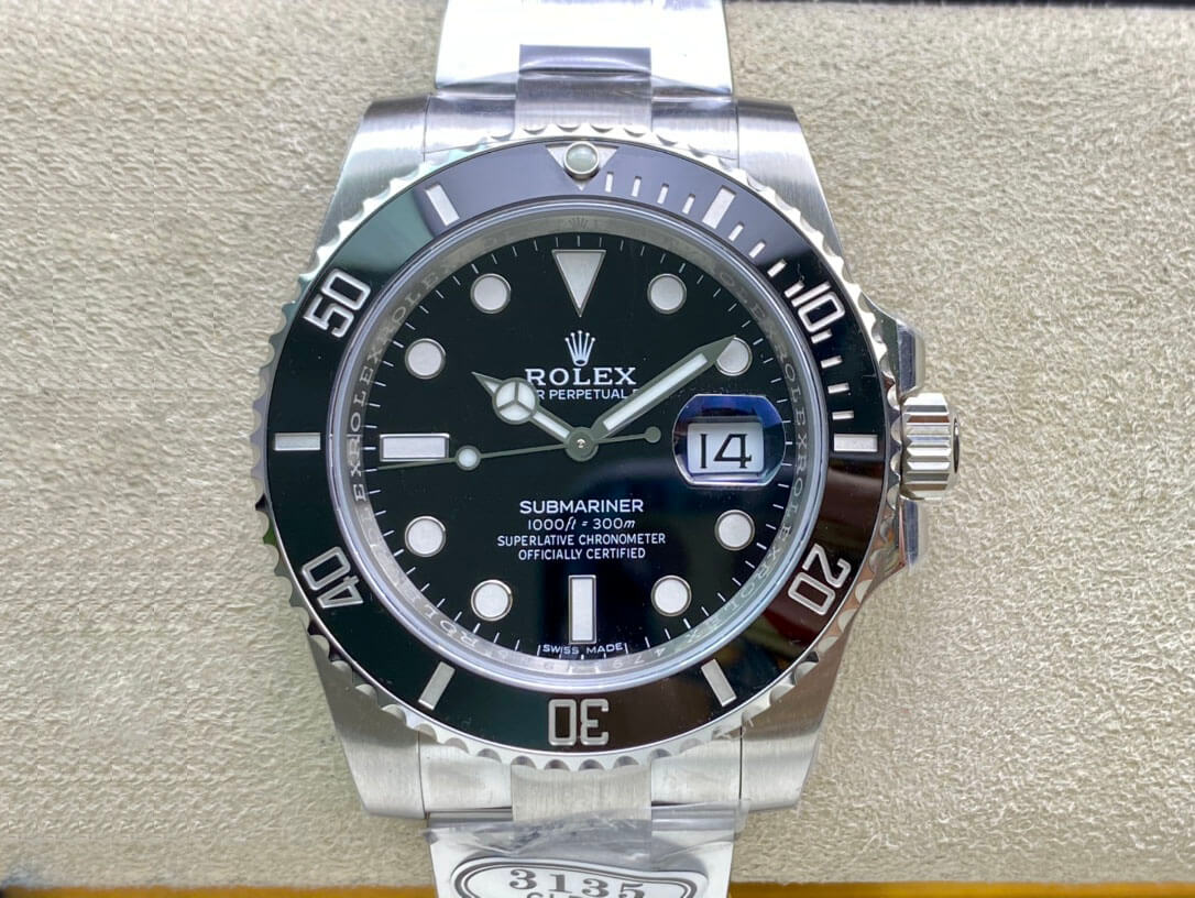 Best Replica Rolex Submariner Replica 116610LN-97200 1:1 Best Edition Clean Factory V4 Black Bezel - Colareps