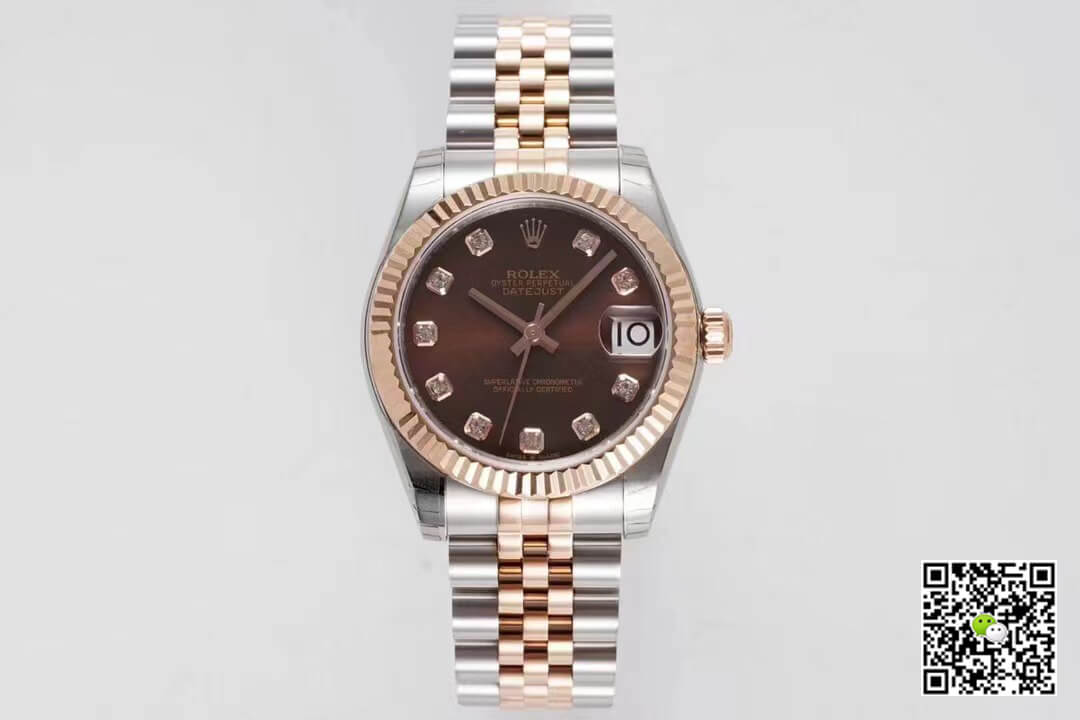 Best Replica Replica Rolex Datejust m278271-0028 1:1 Best Edition Brown Dial - Colareps