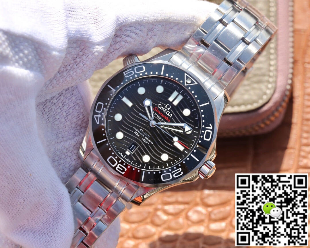 Best Replica Replica Omega Seamaster Diver 300M 210.30.42.20.01.001 1:1 Best Edition VS Factory Black Dial - Colareps