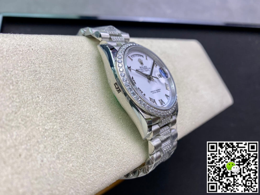 Best Replica Replica Rolex Day Date M128349RBR-0026 1:1 Best Edition EW Factory White Dial - Colareps