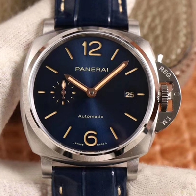 Best Replica Panerai Replica Luminor Due PAM00927 1:1 Best Edition VS Factory Blue Dial Swiss P9000 - Colareps