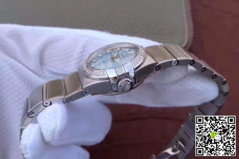 Best Replica Replica Omega Constellation Double Eagle Lady 27MM 3S Factory 1:1 Best Edition Swiss ETA8520 - Colareps