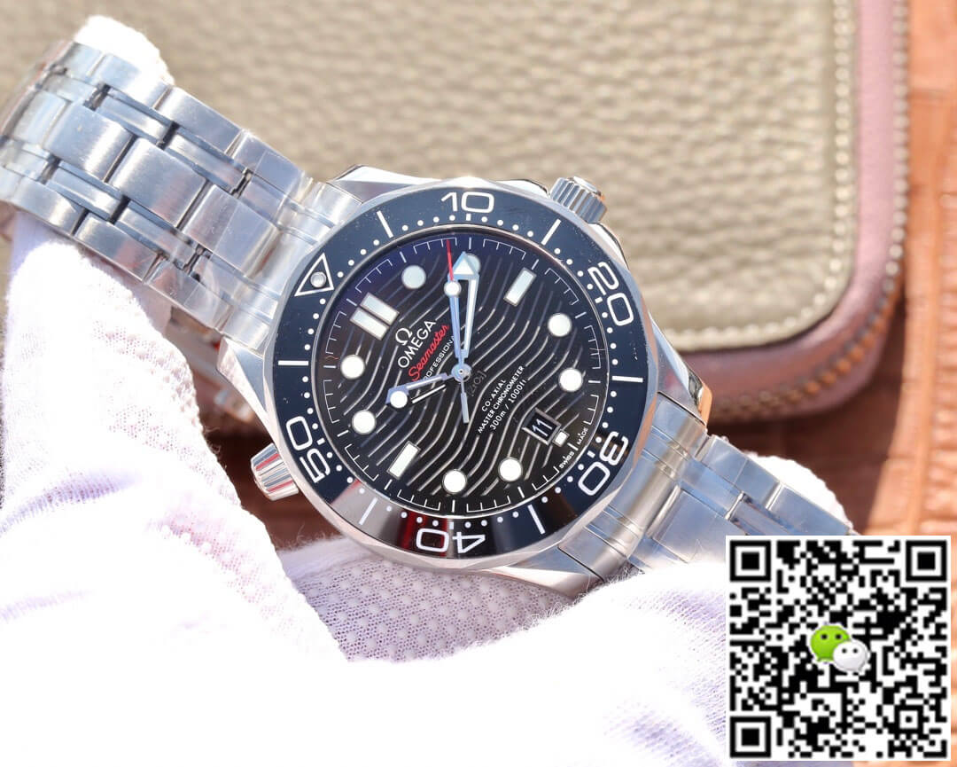 Best Replica Replica Omega Seamaster Diver 300M 210.30.42.20.01.001 1:1 Best Edition VS Factory Black Dial - Colareps