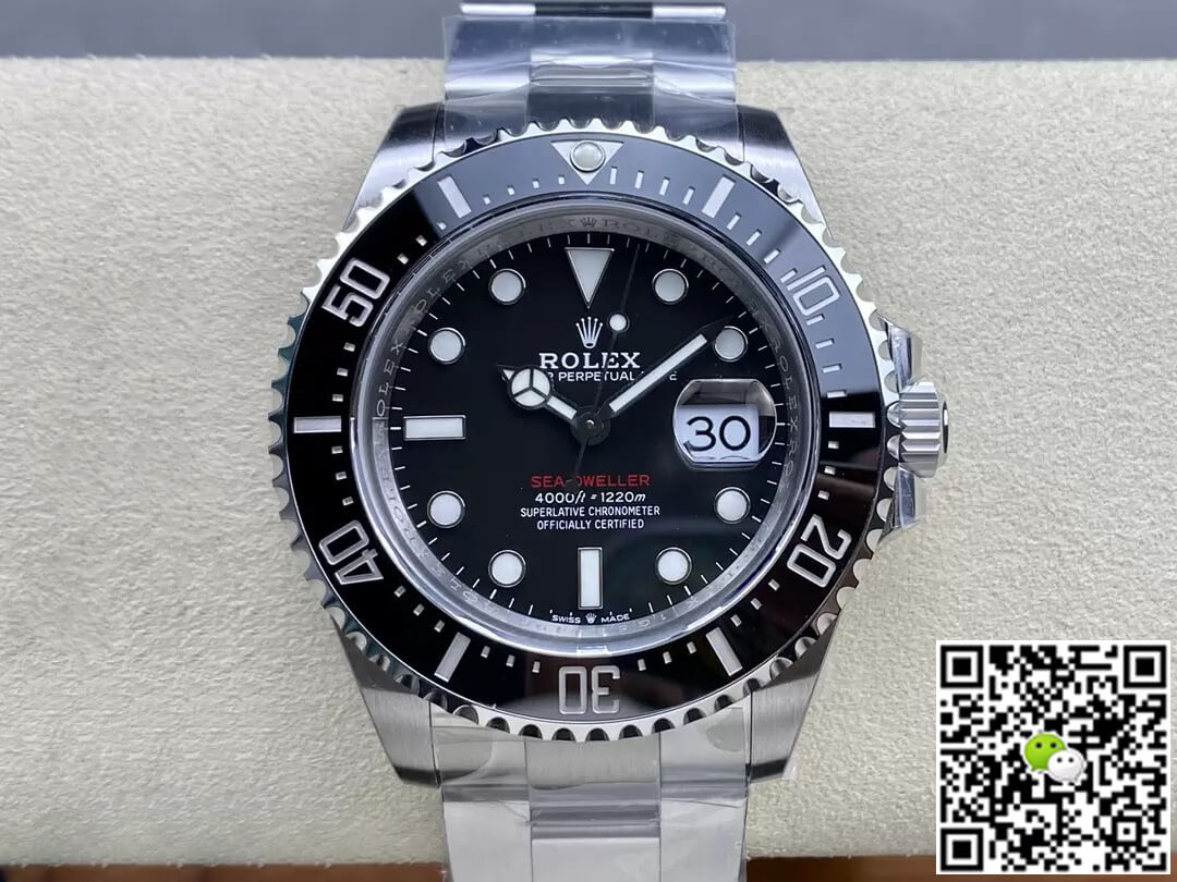 Best Replica Replica Rolex Sea Dweller M126600-0002 1:1 Best Edition VS Factory Black Dial - Colareps