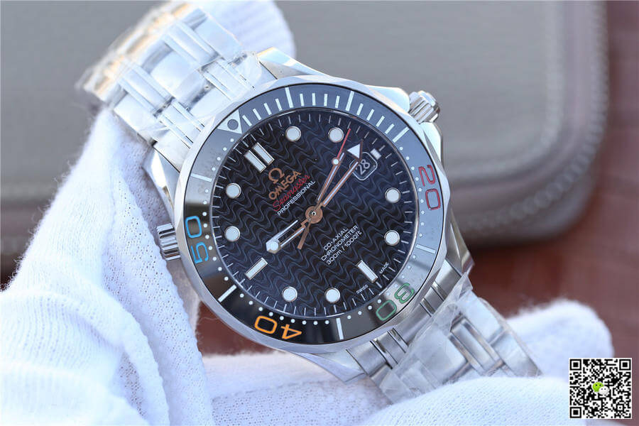 Best Replica Replica Omega Seamaster Diver 300M 522.30.41.20.01.001 1:1 Best Edition V6 Factory Black Dial - Colareps