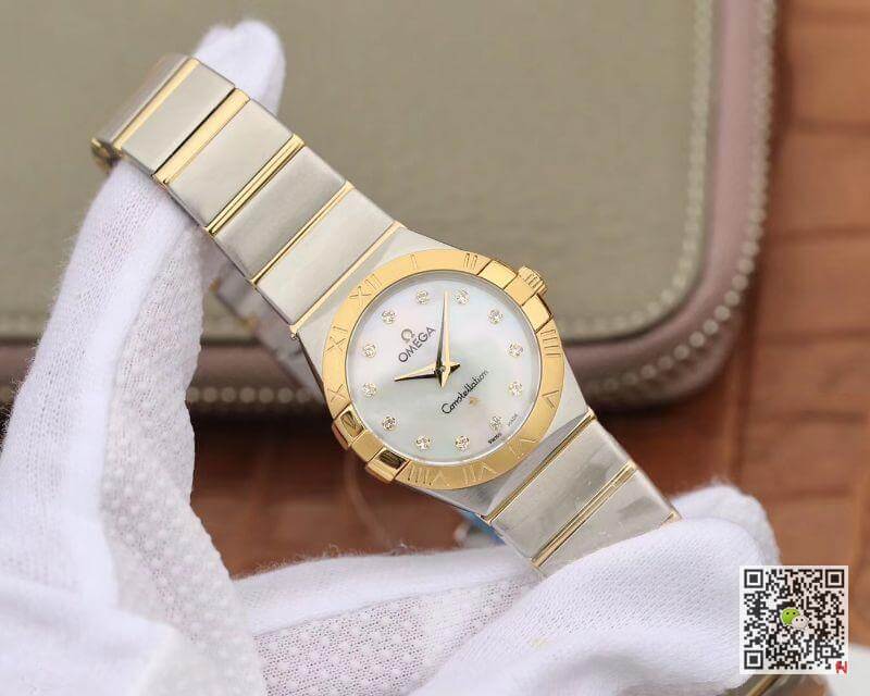 Best Replica Replica Omega Constellation 27mm Quartz Ladies 1371.71.00 TW Factory 1:1 Best Edition Swiss Eta Quartz 1376 - Colareps