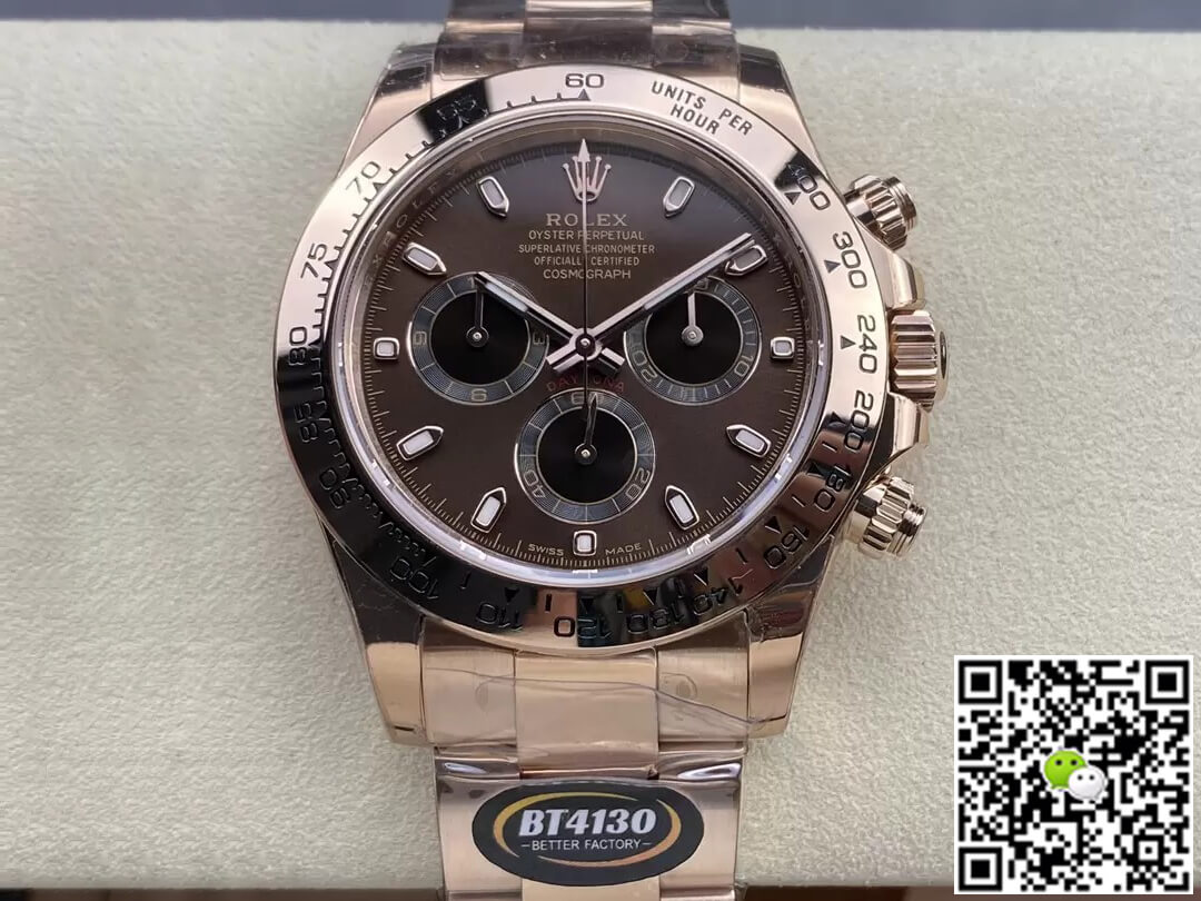 Best Replica Replica Rolex Daytona M116505-0013 1:1 Best Edition BT Factory Chocolate Dial - Colareps