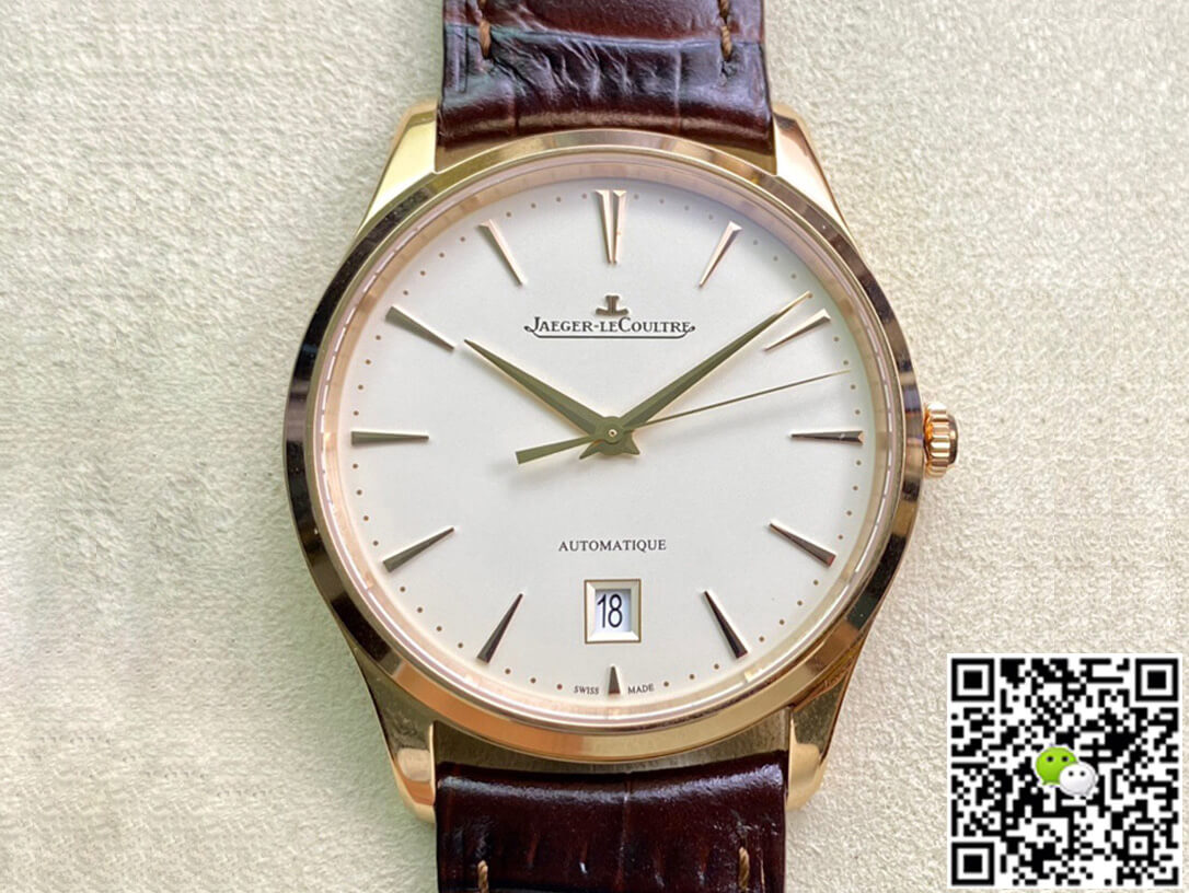 Best Replica Replica Jaeger-LeCoultre Master-ultra-thin 1232510 ZF Factory 1:1 Best Edition Rose Gold - Colareps
