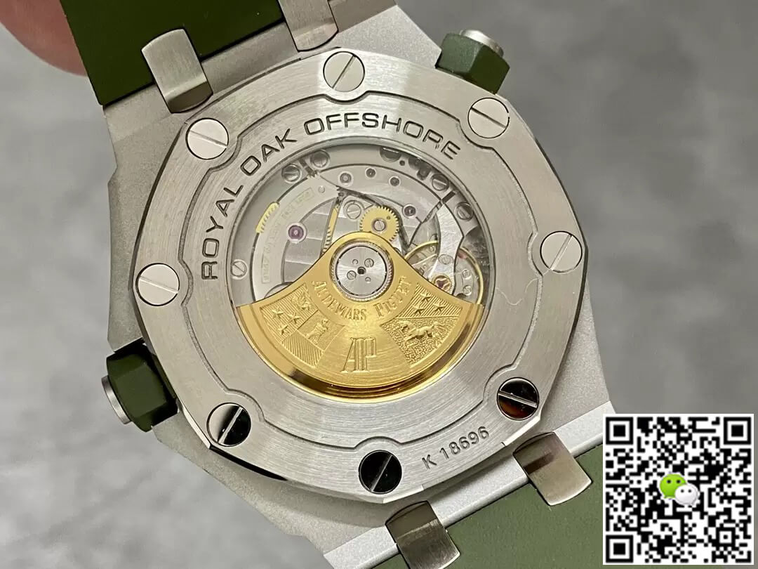 Best Replica Replica Audemars Piguet Royal Oak Offshore 15710ST.OO.A052CA.01 1:1 Best Edition APS Factory Green Dial - Colareps