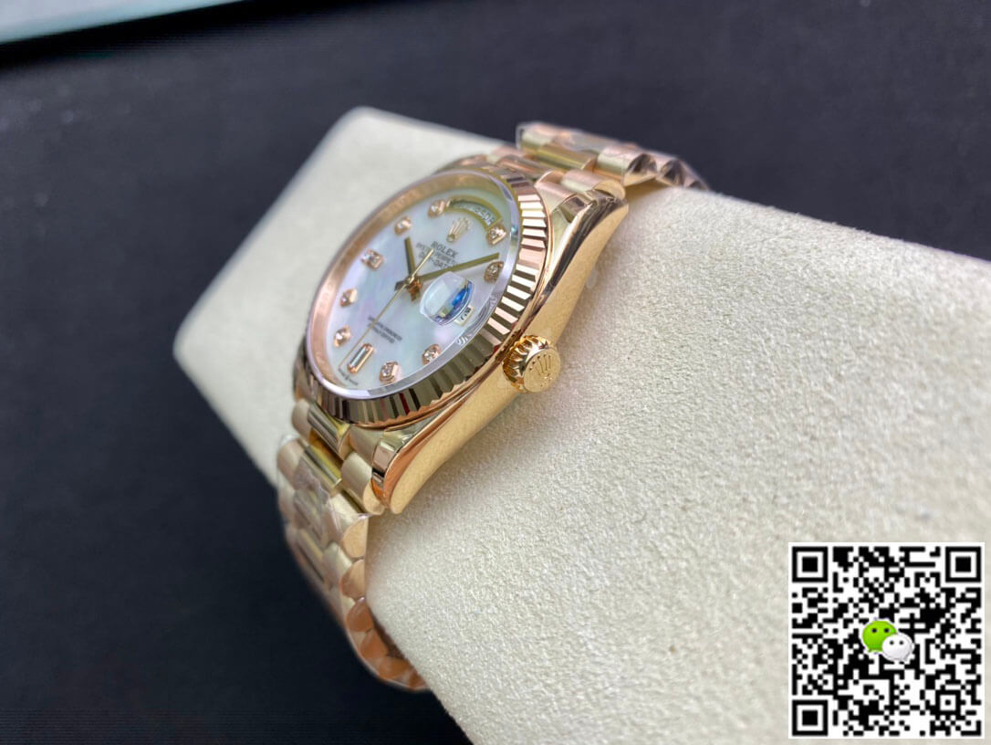 Best Replica Replica Rolex Day Date M128235-0029 1:1 Best Edition EW Factory Rose Gold - Colareps