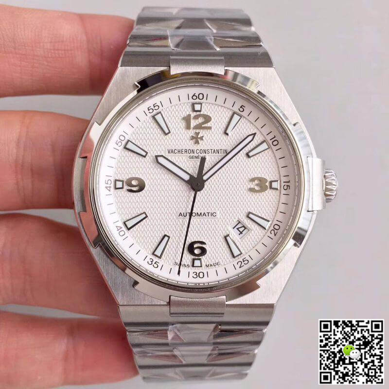 Best Replica Vacheron Constantin Replica Overseas 47040 JJ Factory 1:1 Best Edition Swiss ETA9015 White Dial - Colareps