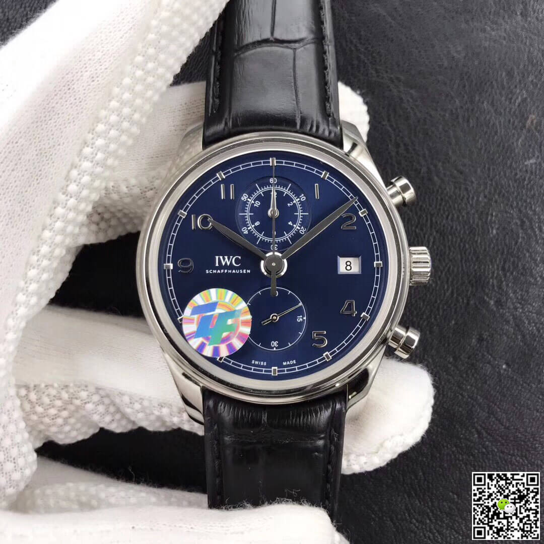 Best Replica Replica IWC Portugieser IW390303 1:1 Best Edition ZF Factory Blue Dial - Colareps