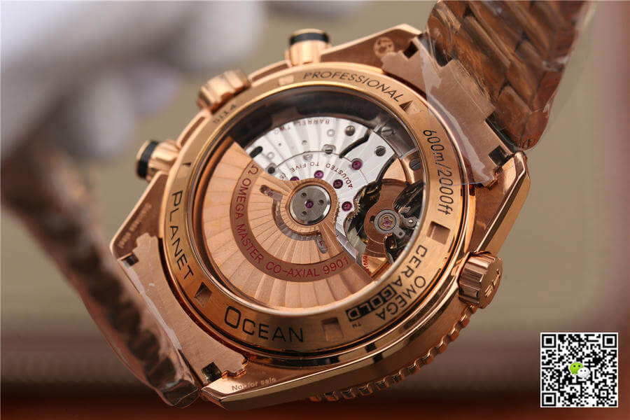 Best Replica Replica Omega Seamaster Ocean Universe Timing 232.63.46 1:1 Best Edition OM Factory Rose Gold - Colareps
