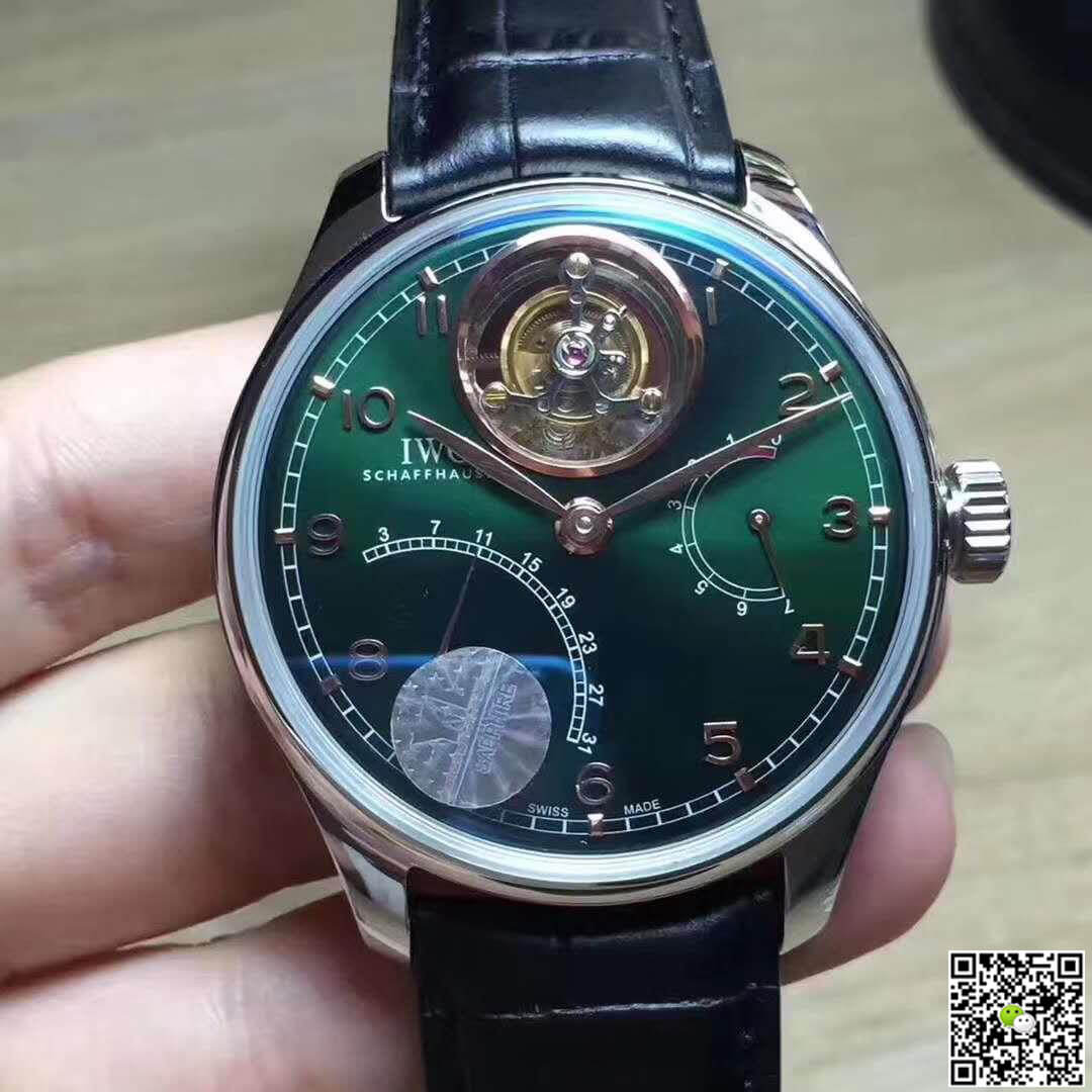 Best Replica IWC Replica Portuguese Tourbillon YL Factory Men Watches 1:1 Best Edition Swiss Tourbillon - Colareps