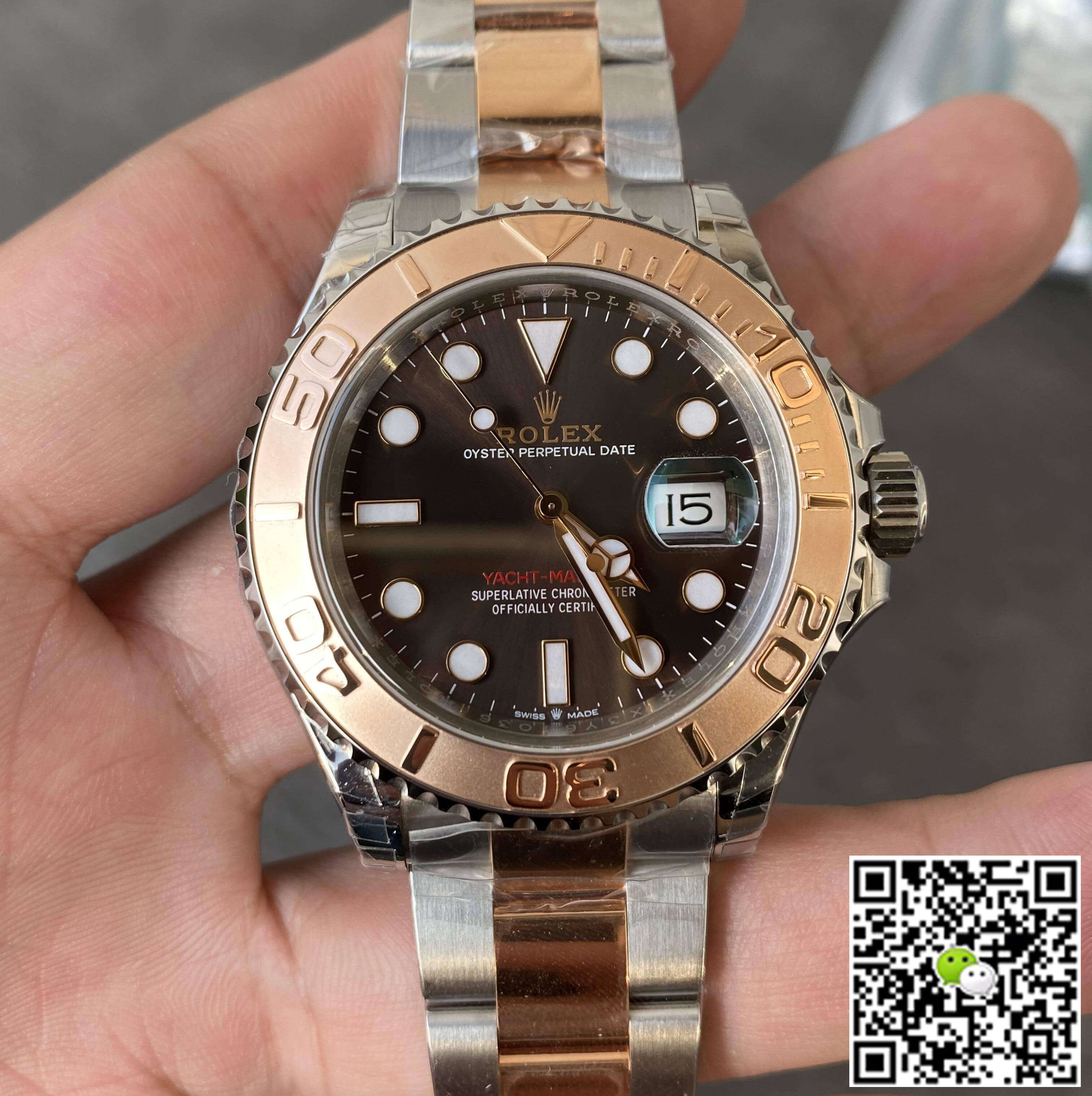 Best Replica Replica Rolex Yacht Master M126621-0001 1:1 Best Edition VS Factory Chocolate Dial - Colareps