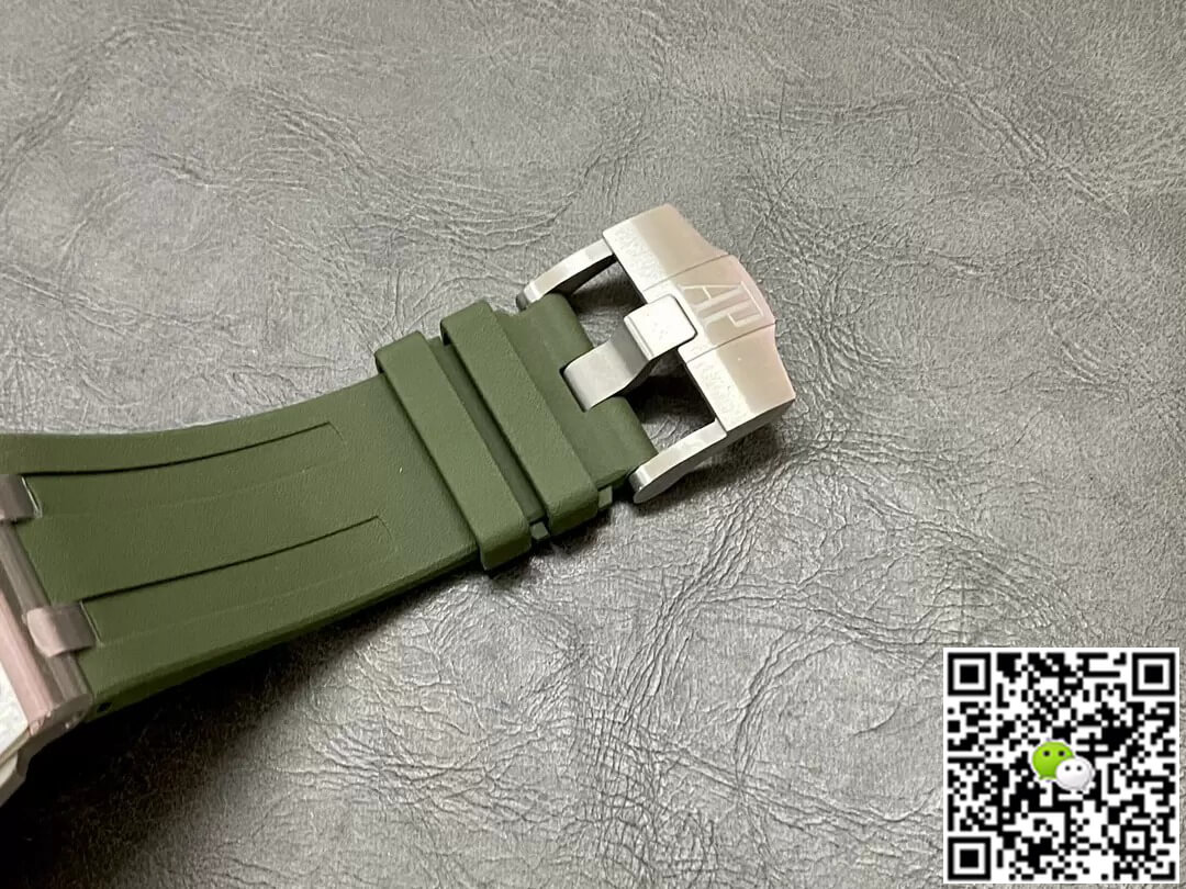 Best Replica Replica Audemars Piguet Royal Oak Offshore 15710ST.OO.A052CA.01 1:1 Best Edition APS Factory Green Dial - Colareps