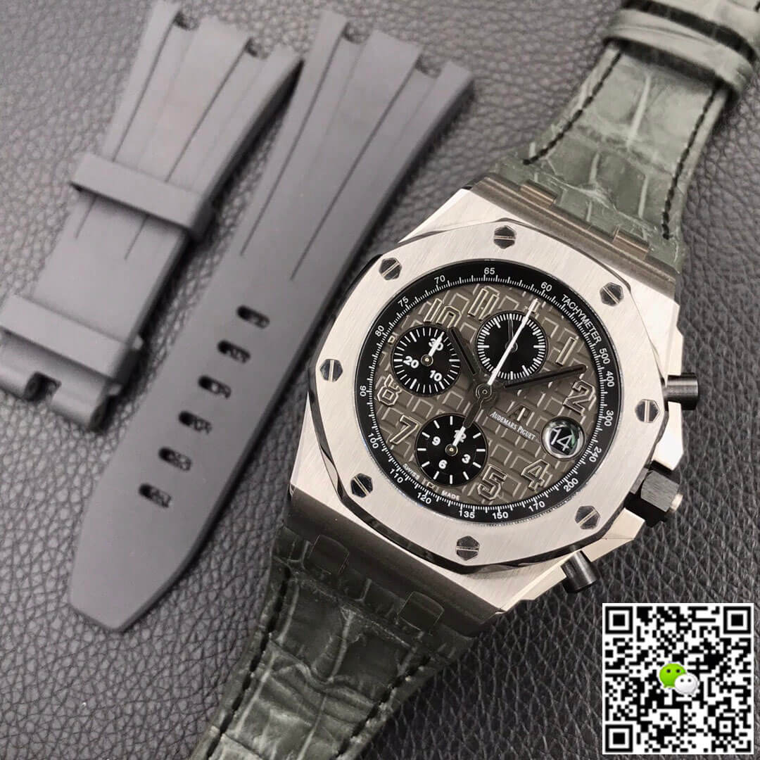Best Replica Replica Audemars Piguet Royal Oak Offshore 26470ST.OO.A104CR.01 1:1 Best Edition JF Factory Dark Grey Dial - Colareps
